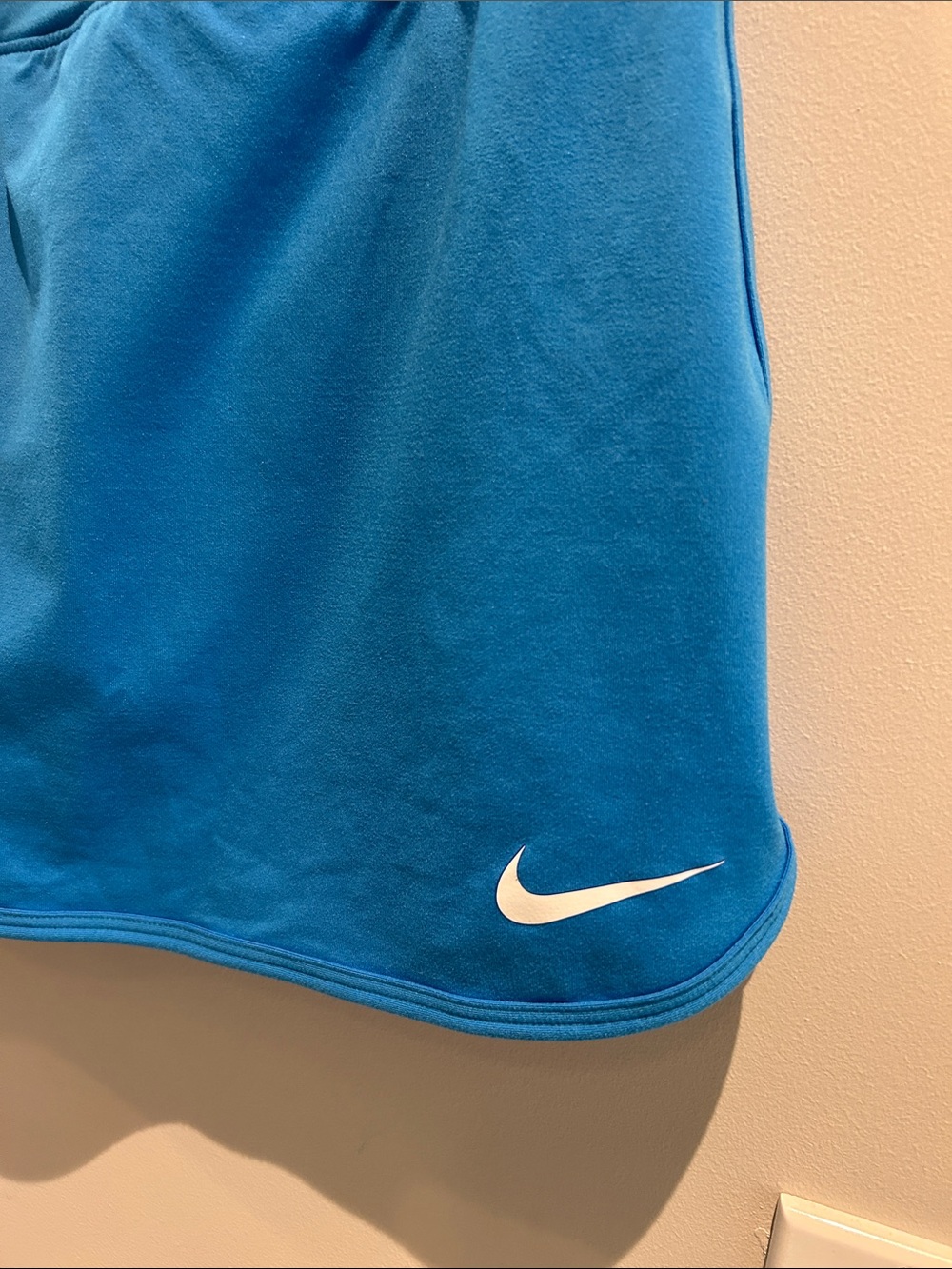 Nike Bright Blue Athletic Skort with White Swoosh - Picture 5 of 6